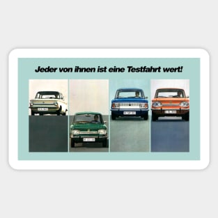 NSU PRINZ - brochure Sticker